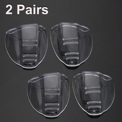 2-4 Pair Side Shields for Eye Glasses Slip On Safety Eyeglasses Shield Universal 2