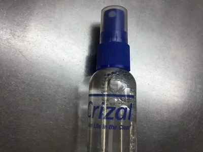 2 bottle New Crizal eyeglass lens cleaner live life in the clear ship from NY 2