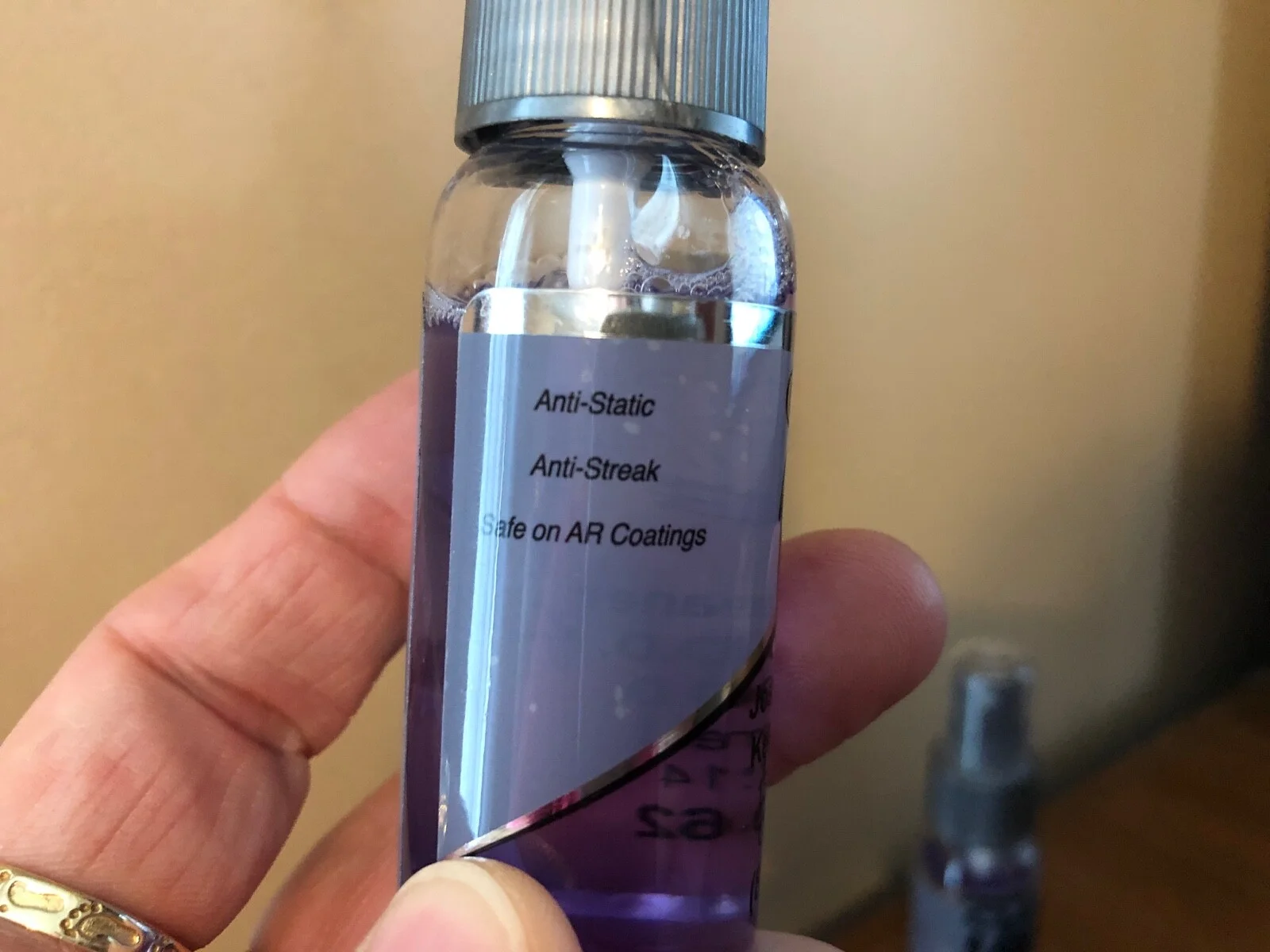 2 Clear View Eyeglass Lens Cleaner Spray 1 oz -Travel Size and Microfiber Cloth 4