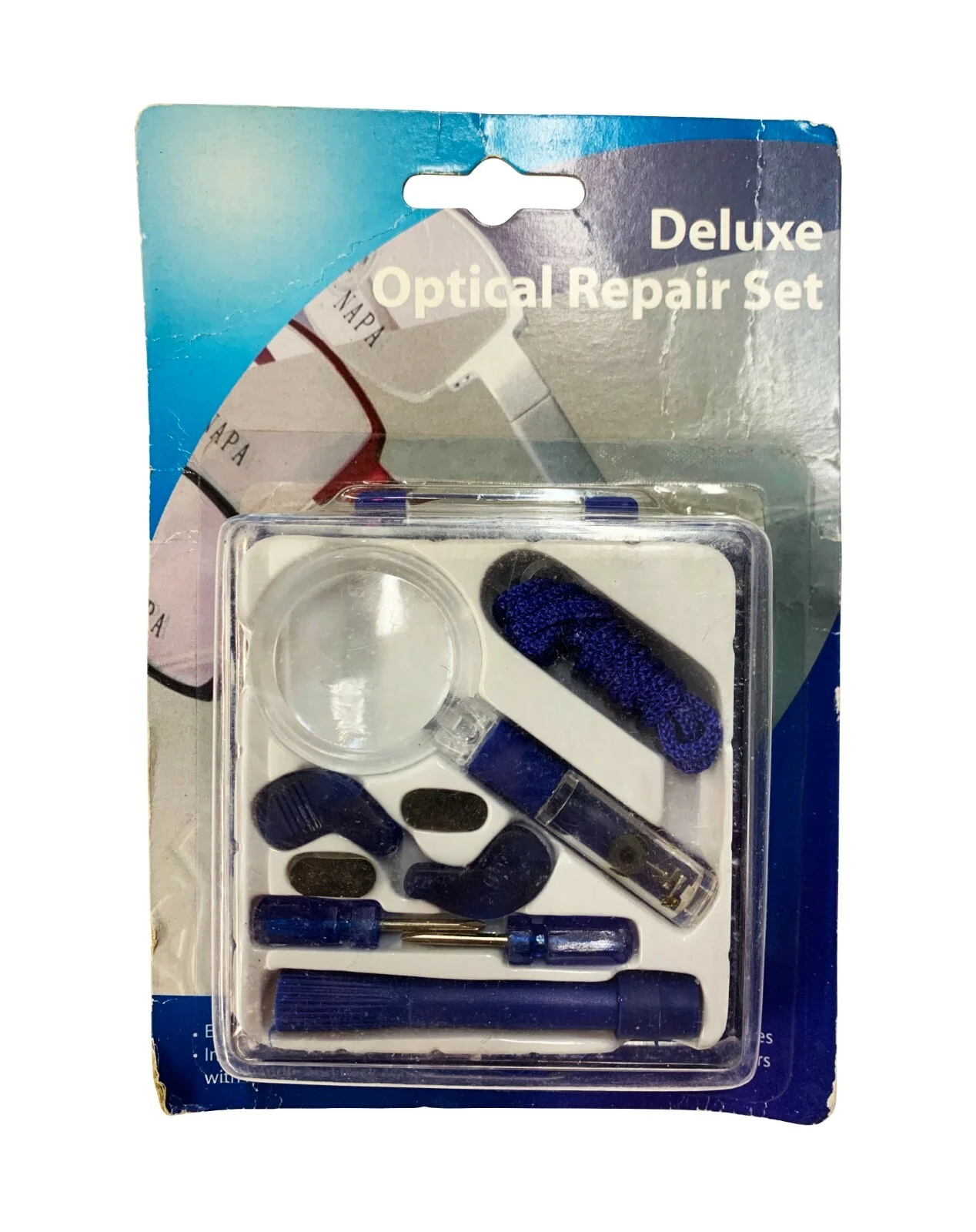 (2 Pack) Deluxe Optical Repair Set Eyeglasses Screws Screwdriver -Free Shipping 2
