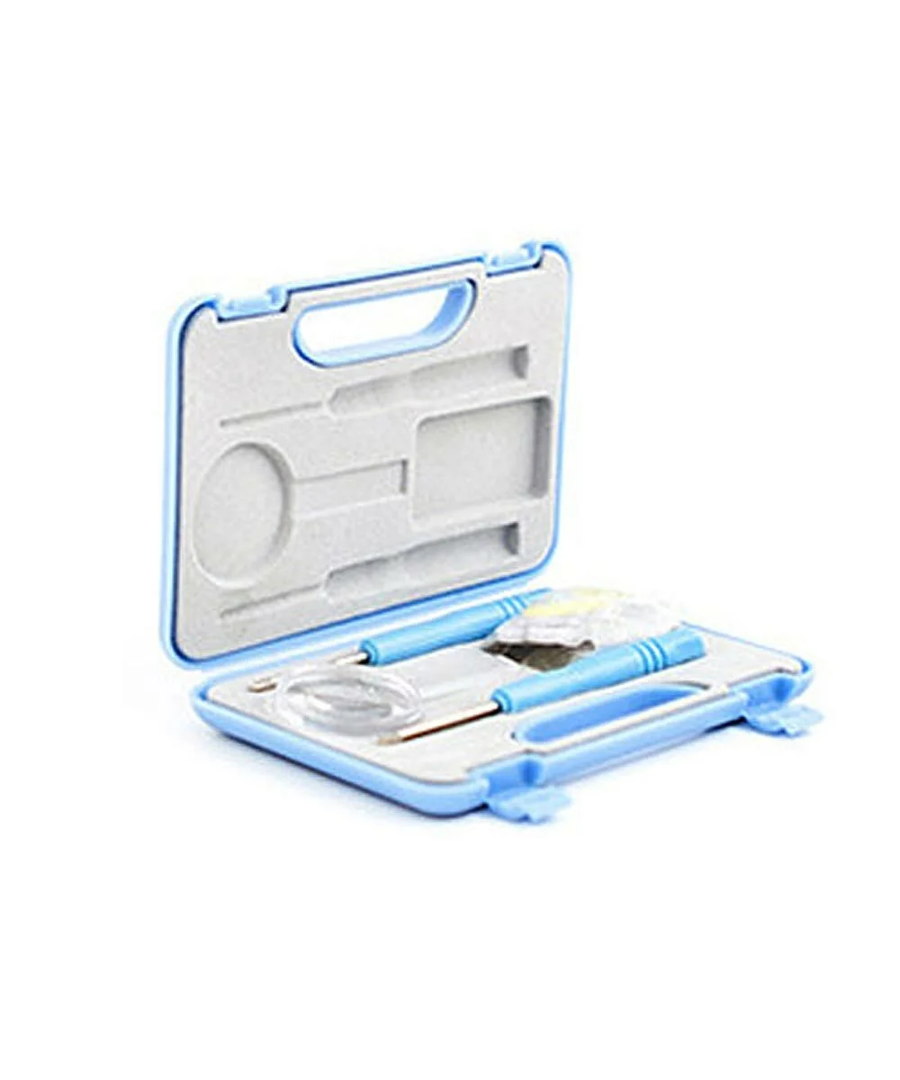 (2 Pack) Kikkerland Blue and Black Eyeglass Repair Tool Kits 3