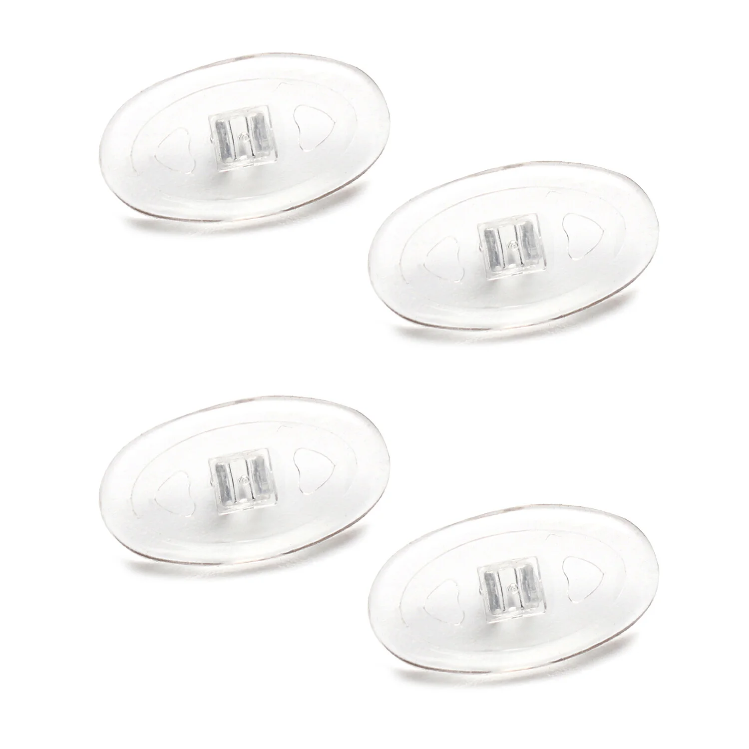 2 Pair Clear Replacement Nose Pads Pieces for-Oakley Gauge 3.1 OX5126 Eyeglasses 2