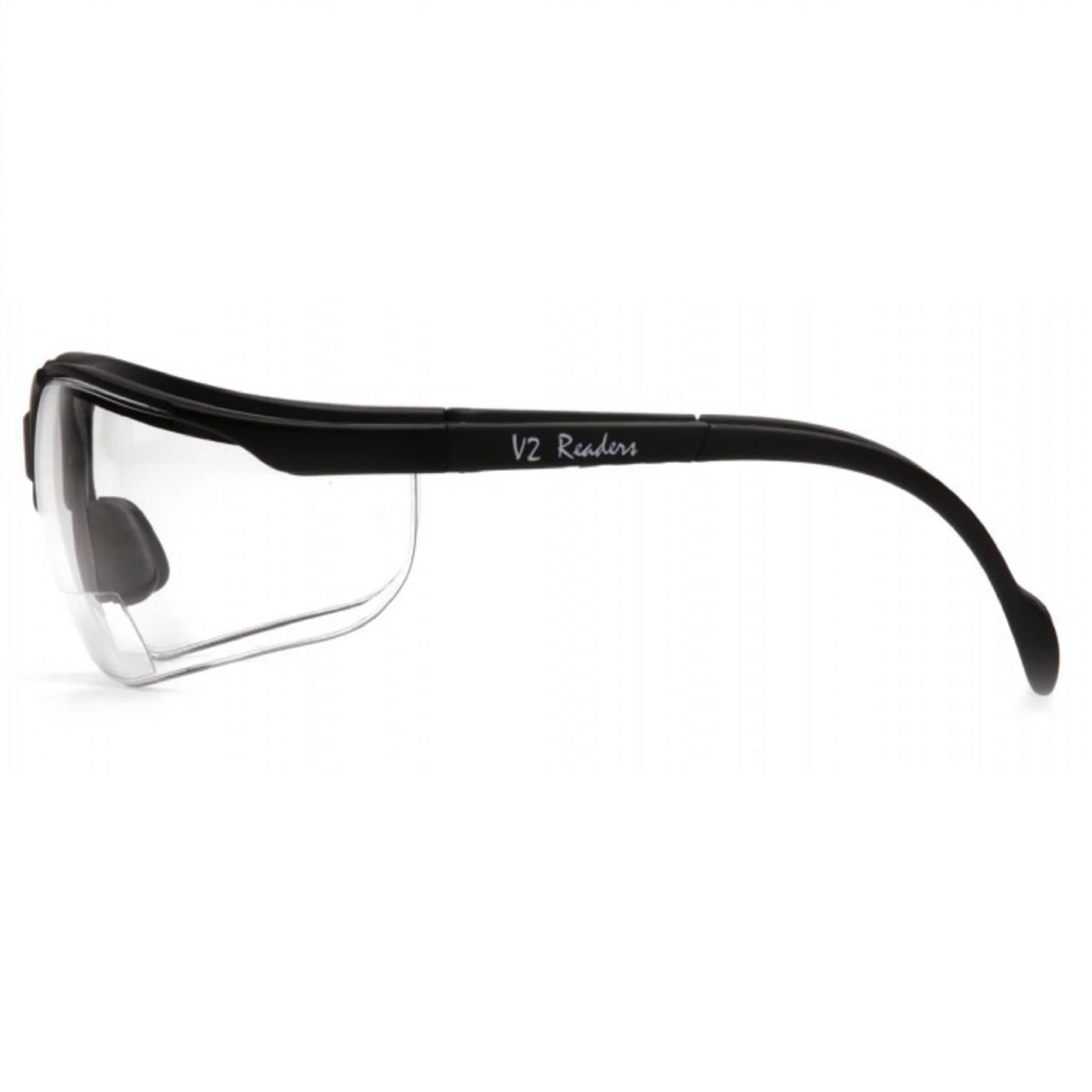 2 PAIR LOT Bifocal Safety Reading Glasses Clear Lens Reader ANSI Z87.1 Men Women 4
