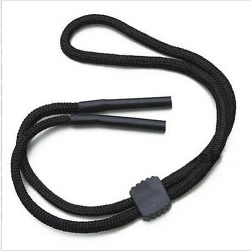 2 Pairs Eyeglass Straps Adjustable / Sunglasses Retainer /Eyewear Holder/ Black 2