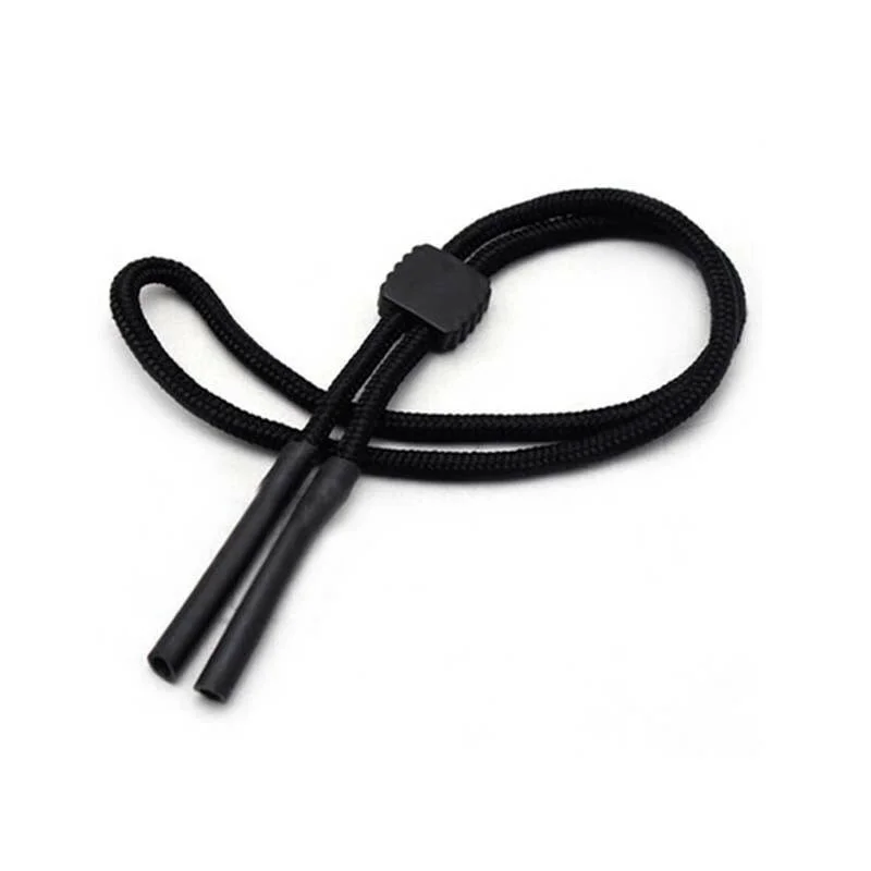 2 Pairs Eyeglass Straps Adjustable / Sunglasses Retainer /Eyewear Holder/ Black 4
