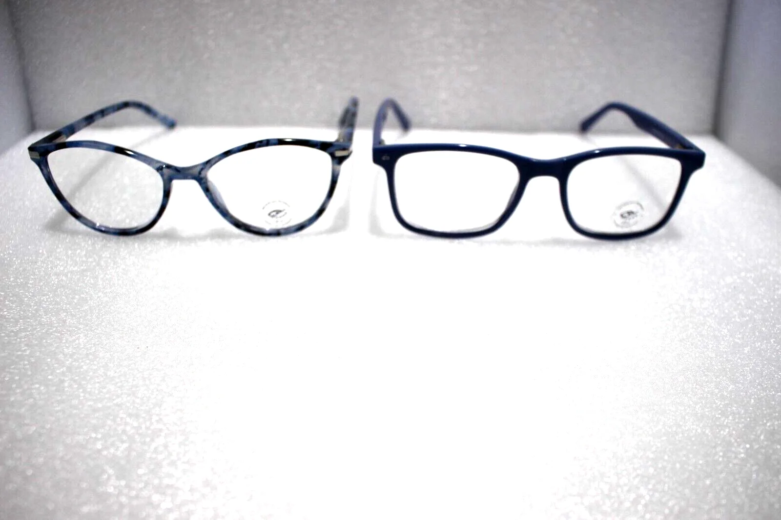 2 PAIRS PRIVE REVAUX EYEGLASSES DYNAMIC DUO PJP 51-18-144/JBW 53-16-140 +2.50