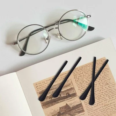 2 Pairs Silicone Temple End Tip Repairs for Eyeglasses Sunglasses Replacement 2