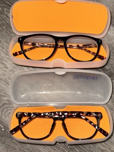 2 pairs Stanton Optical Elite Glasses Frames anti glare lens Tortoise 2