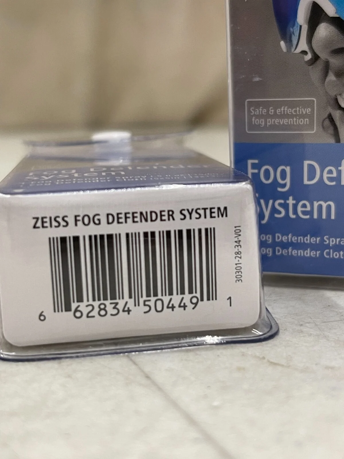 2 Pk. ZEISS Fog Defender System, Anti-Fog Solution Kit for Eye Glasses NEW 2