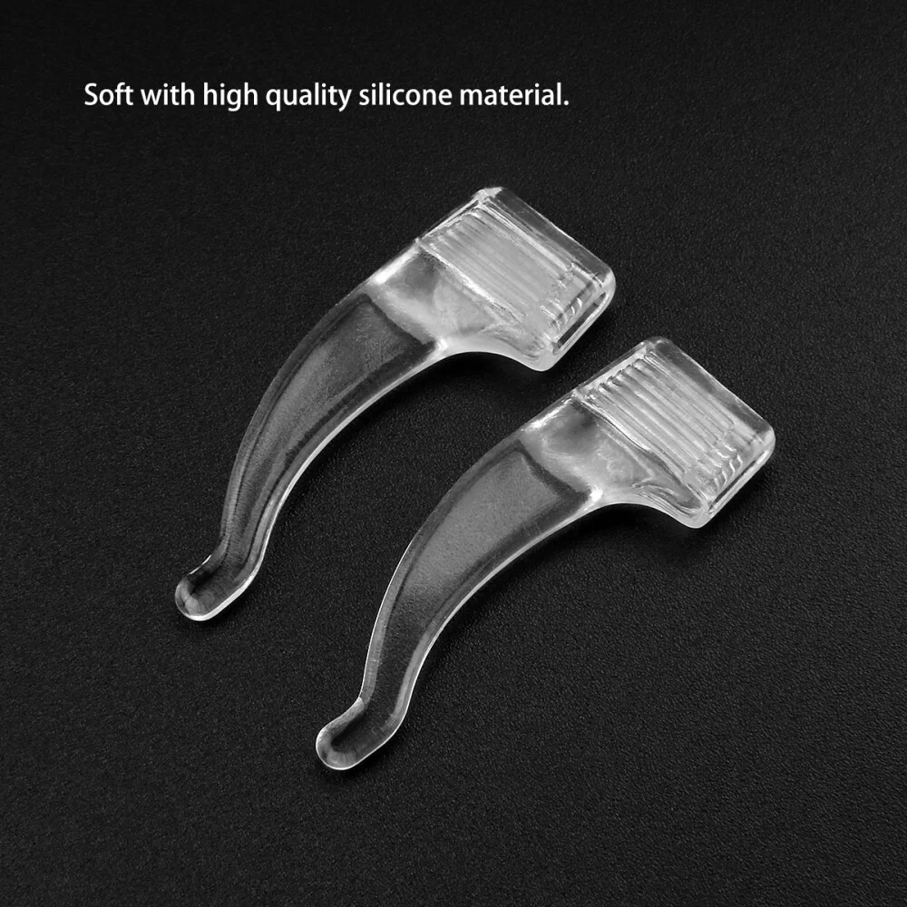 20 Pairs Comfortable Silicone Eyeglass Ear Pads Glasses Eyeglass Ear 4