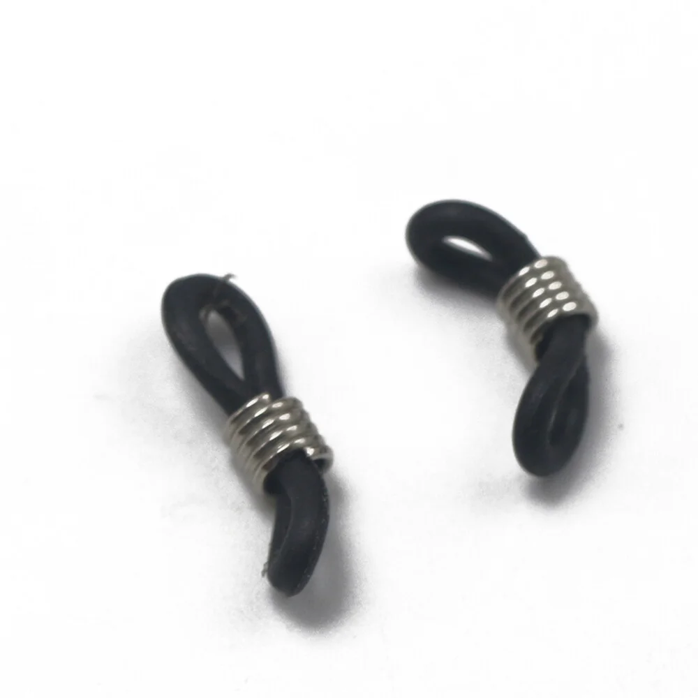 20 pcs Glasses Chain Ring DIY Silicone Eyeglass Holder Ends Accessories Cord 4