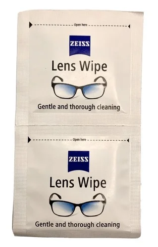 20 ZEISS Lens Wipes Cleaning Wipes Eye Glasses Computer Camera Optical Cleaner