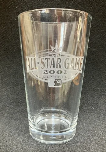 2001 MLB All Star Game Seattle, WA - Pepsi Pint Glass
