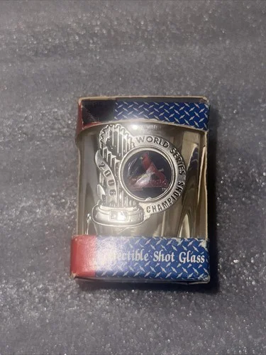 2006 St. Louis Cardinals World Series Champions Shot Glass 1