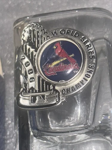 2006 St. Louis Cardinals World Series Champions Shot Glass 3