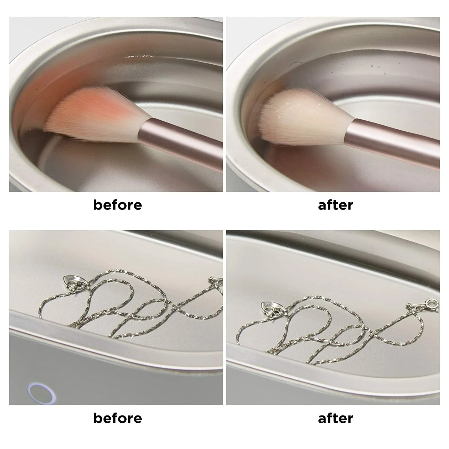 2021 Ultrasonic Cleaner For Jewelry, Eyeglasses, Coin and Time Settings 4
