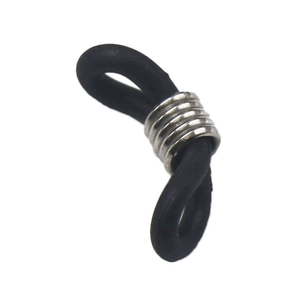 20pc Rubber Ends Spectacle Eyeglass Cord Buckle Chain Holder Glasses Buckle Ring