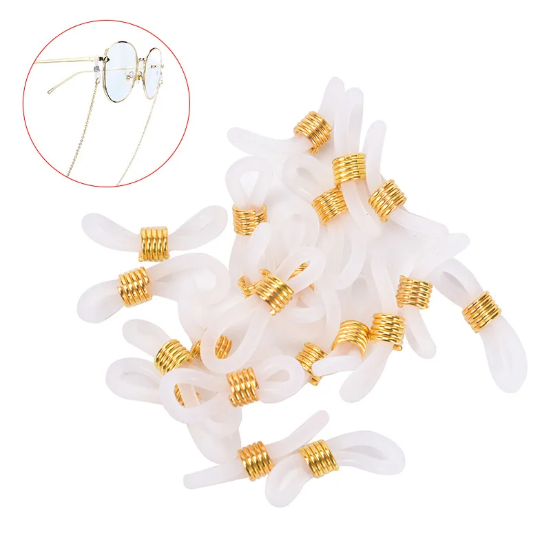 20x Eye Glasses/Spectacle Chain Strap Holder Rubber Loop End Findings DIY-ls