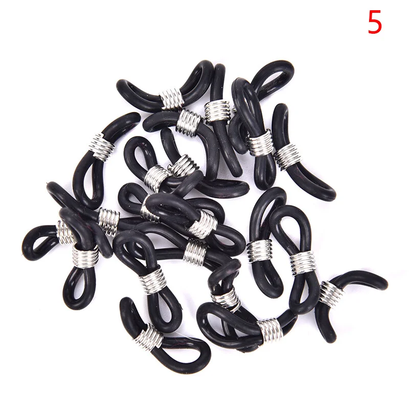 20x Eye Glasses/Spectacle Chain Strap Holder Rubber Loop End Findings DIY-ls 3