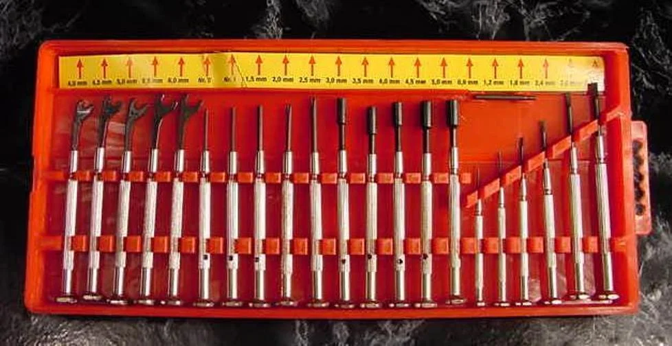 21pc PRECISION SCREW DRIVER SET Mini Tiny Eye Glass Tool Brand New glasses hobby