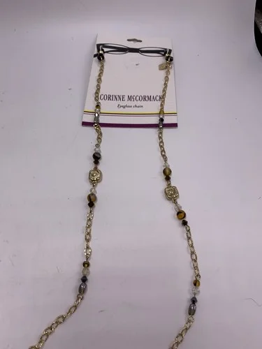$24 Corinne McCormack Eyeglass Chain gold tone 2