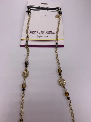 $24 Corinne McCormack Eyeglass Chain gold tone 4
