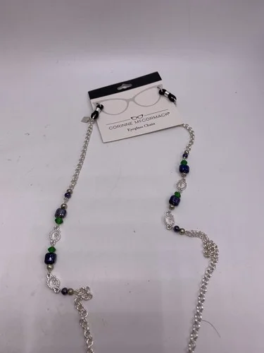 $24 Corinne McCormack Eyeglass Chain silver tone 4
