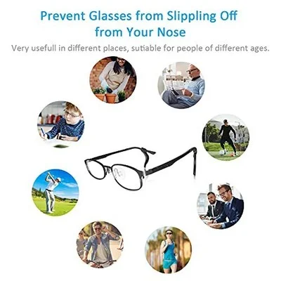 24pcs Eyeglasses Ear Grips Anti Slip Eyeglass Retainer Premium Silicone Ear Hook 3