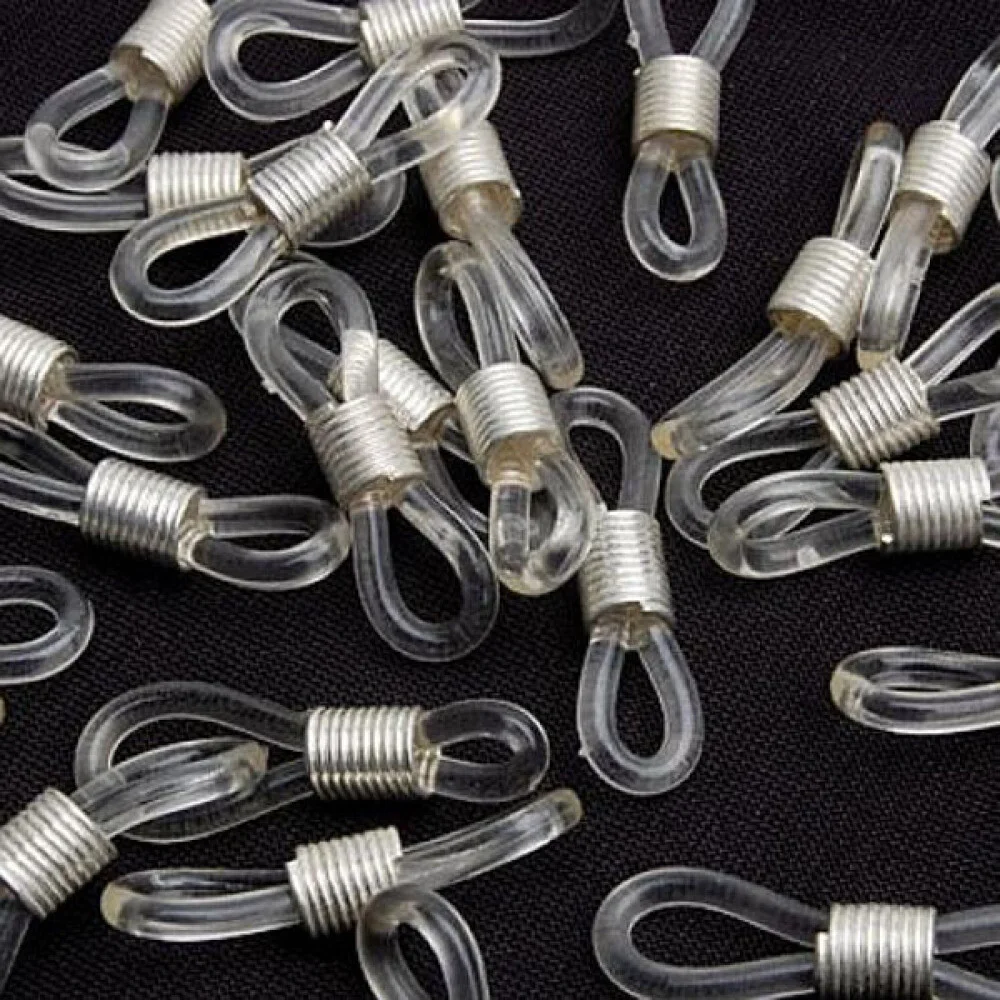 25PCS Rubber Retainer Portative Frame Grips for Eyewear Eyeglass Reading Glasses 2