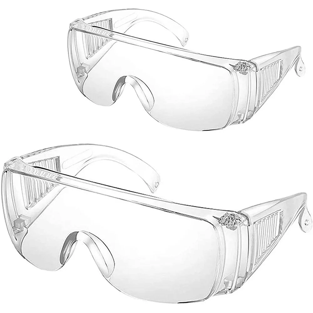 2Pack Unisex Anti-Fog UV Safety Glasses Over Eyeglasses F Construction Shoot Lab 2