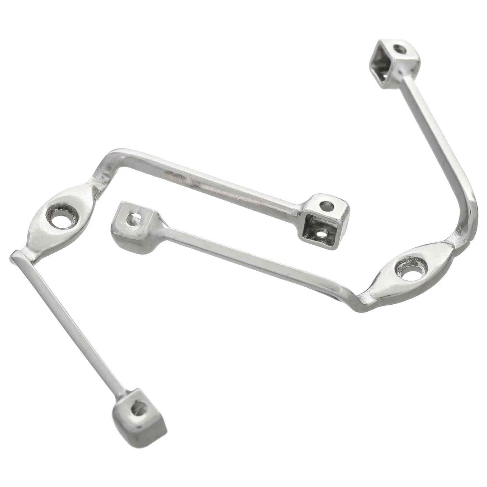 2pcs Bridge Nose Pad Holder Stainless Steel Glasses Arm Screw on Frame Part Arms 1
