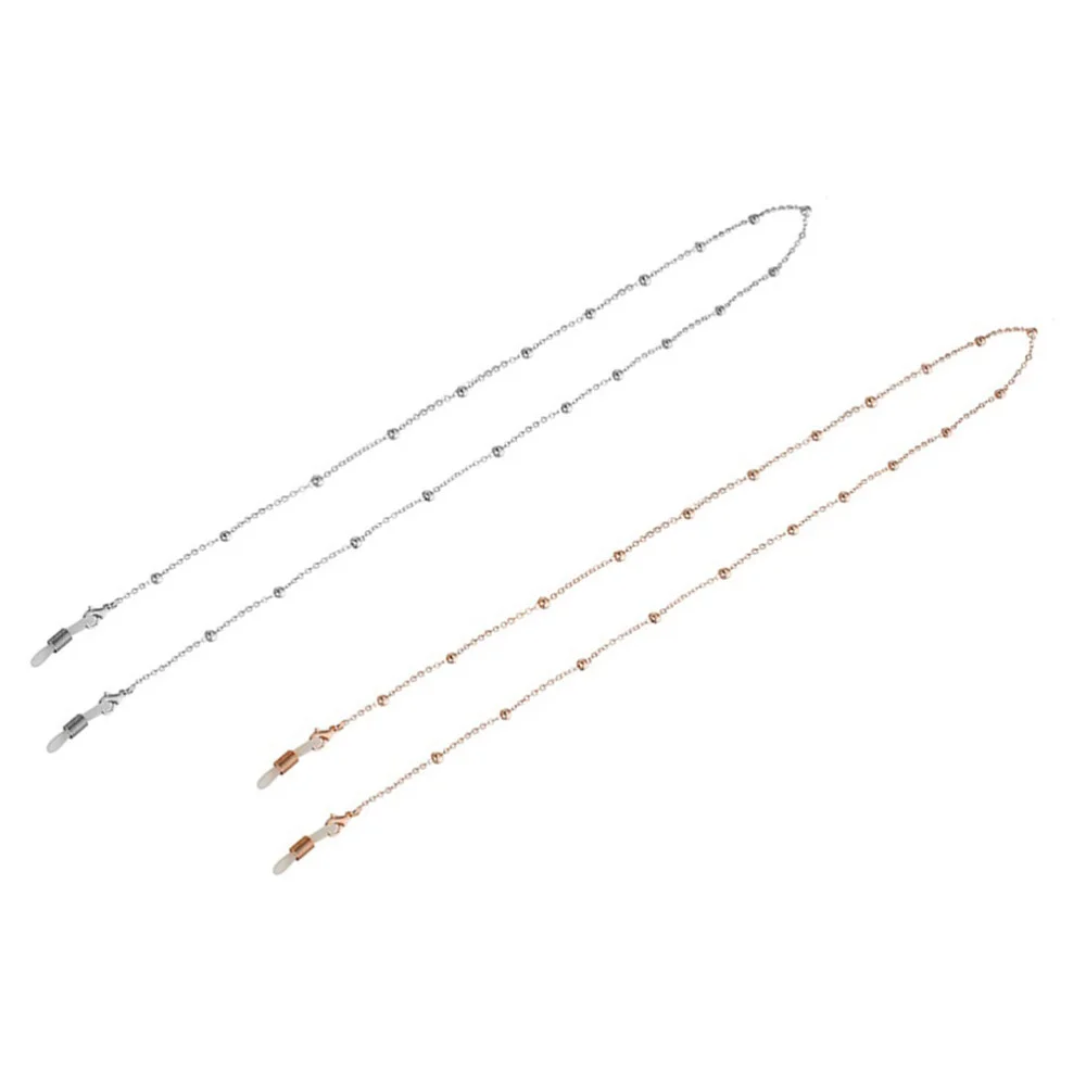 2pcs Eyeglasses Chain Eyeglass Lanyard Eyeglass Holder Necklace 4