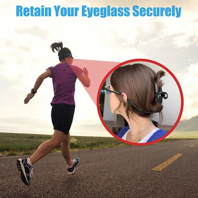 2pcs Glasses Strap Neck Cord Eyeglasses Band Sunglasses Holder Fitting Reading 2