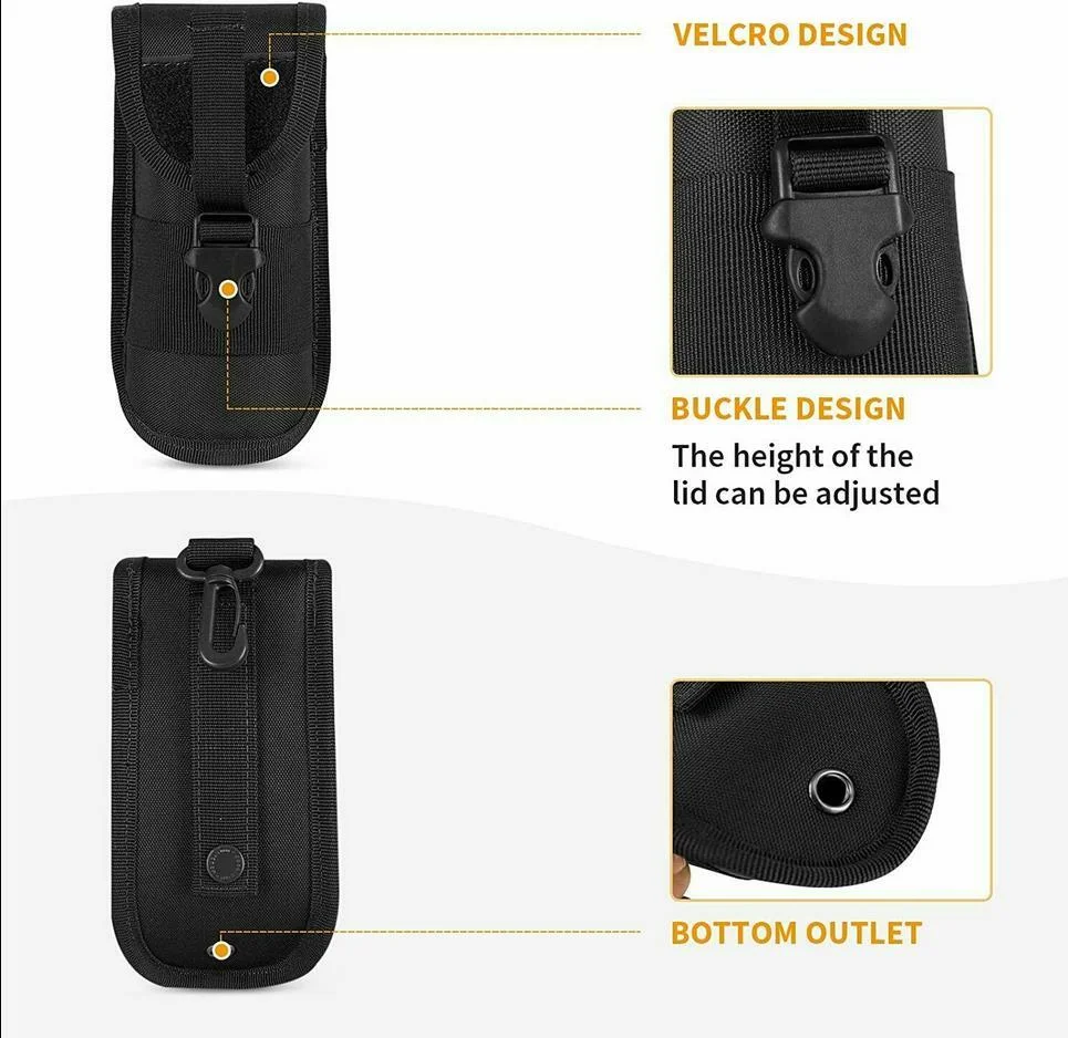 2PCS Tactical MOLLE Eyeglass Case Shell Sunglasses Bag Shockproof Protective Box 4