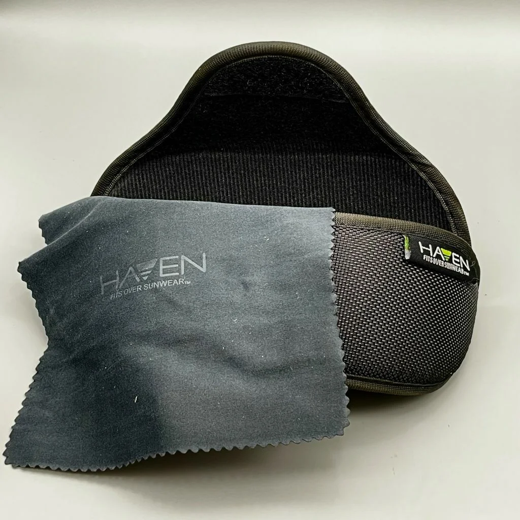 2x Soft Cases for Sunglass Eyeglass by Haven 4