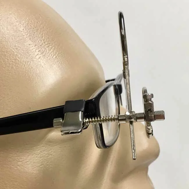 3 Magnification Clip on All Metal SS Watchmakers Loupe for Eyeglass 3.5x,5x,10x 2