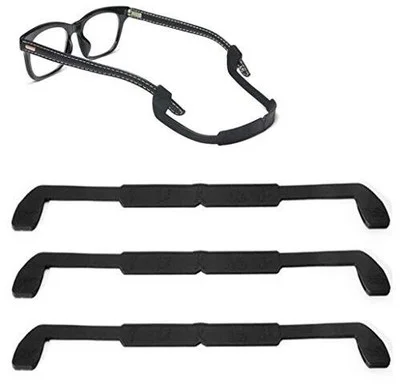3 Pcs Elastic Silicone Eyeglasses Holder Eyewear Strap Retainers Sunglasses Cord