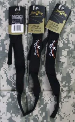 3 Star Rods Eyewear Retainer SRNR1 Sunglasses Straps - Bundle of THREE!!