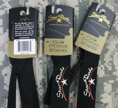 3 Star Rods Eyewear Retainer SRNR1 Sunglasses Straps - Bundle of THREE!! 2