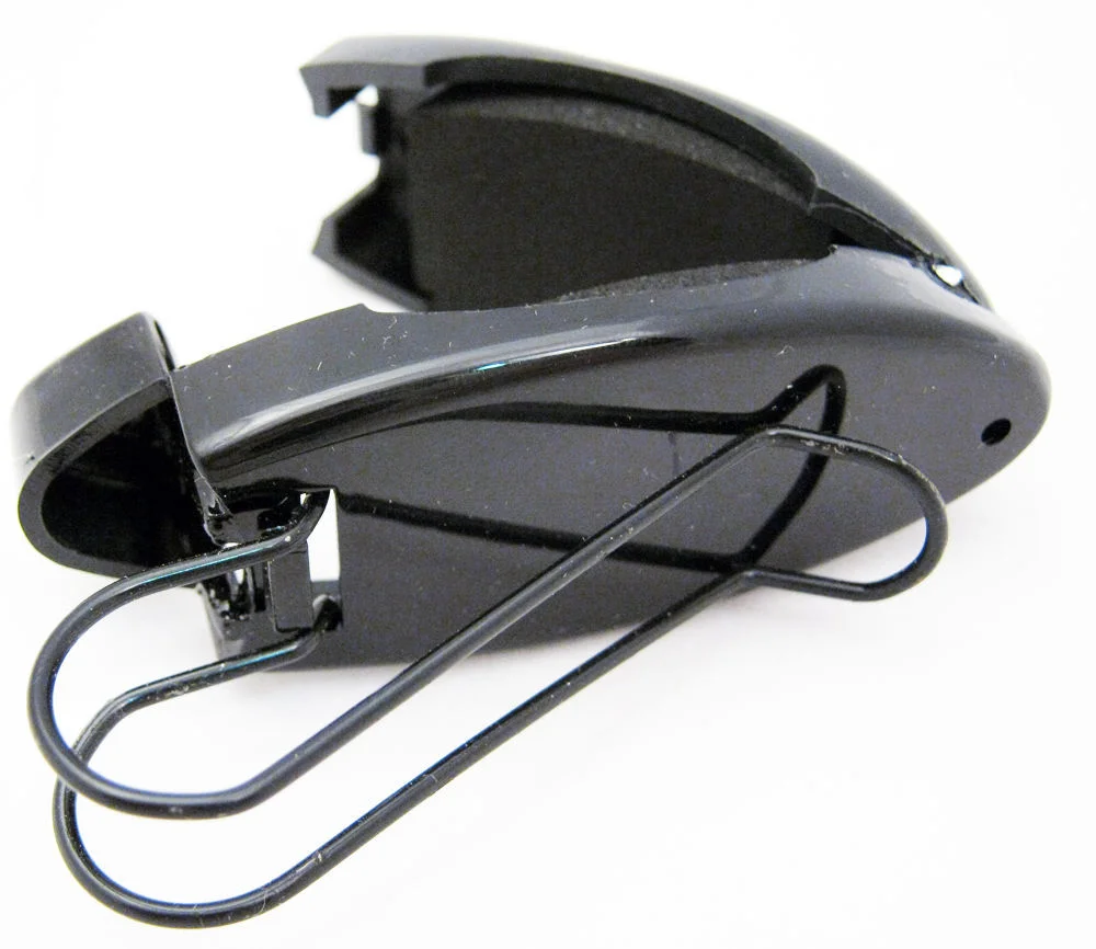 3 Sunglass Visor Clip Sunglasses Eyeglass Holder Car Auto Reading Glasses Grey 2