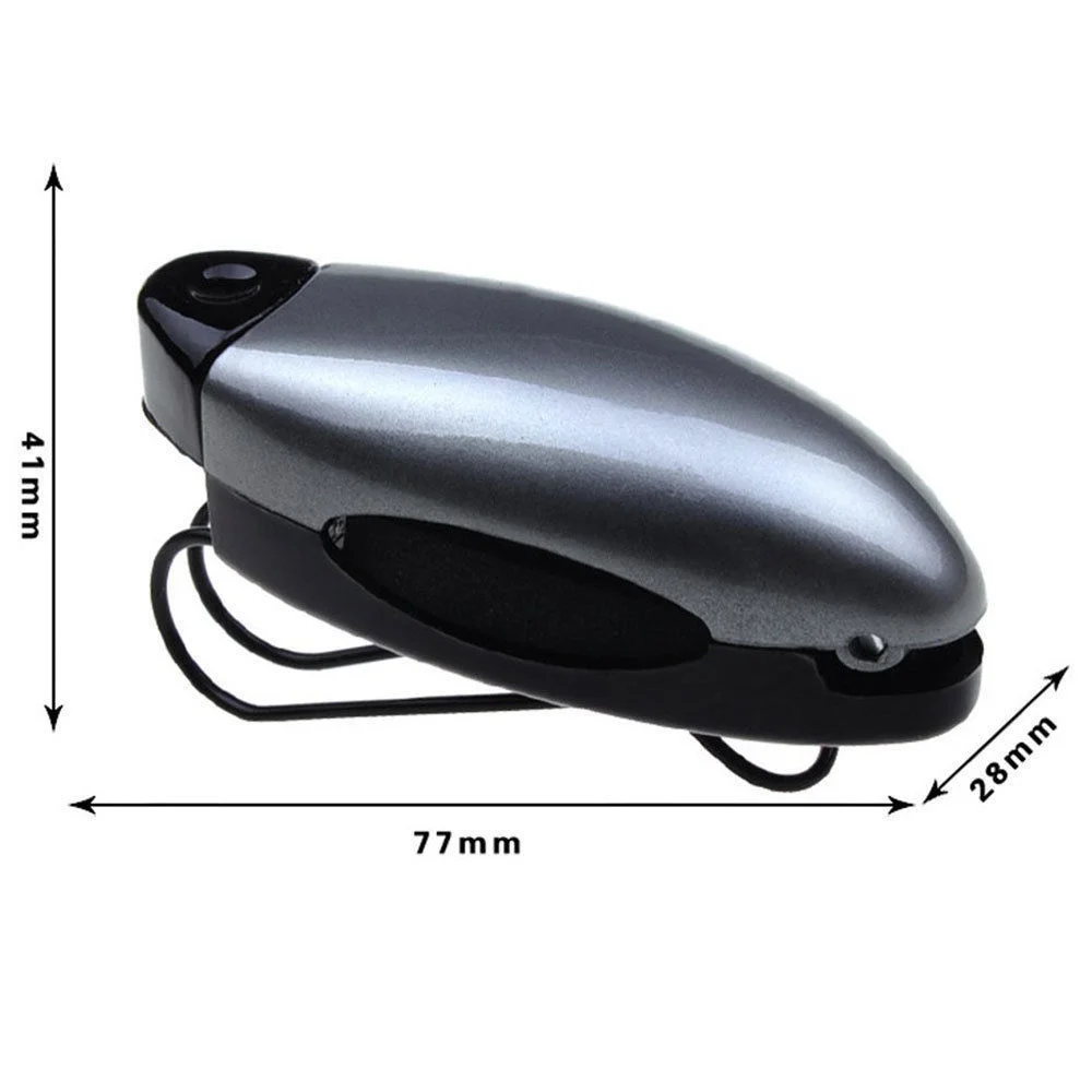 3Pcs Car Auto Sun Visor Clip Holder For Reading Glasses Sunglasses Eyeglass Card 3