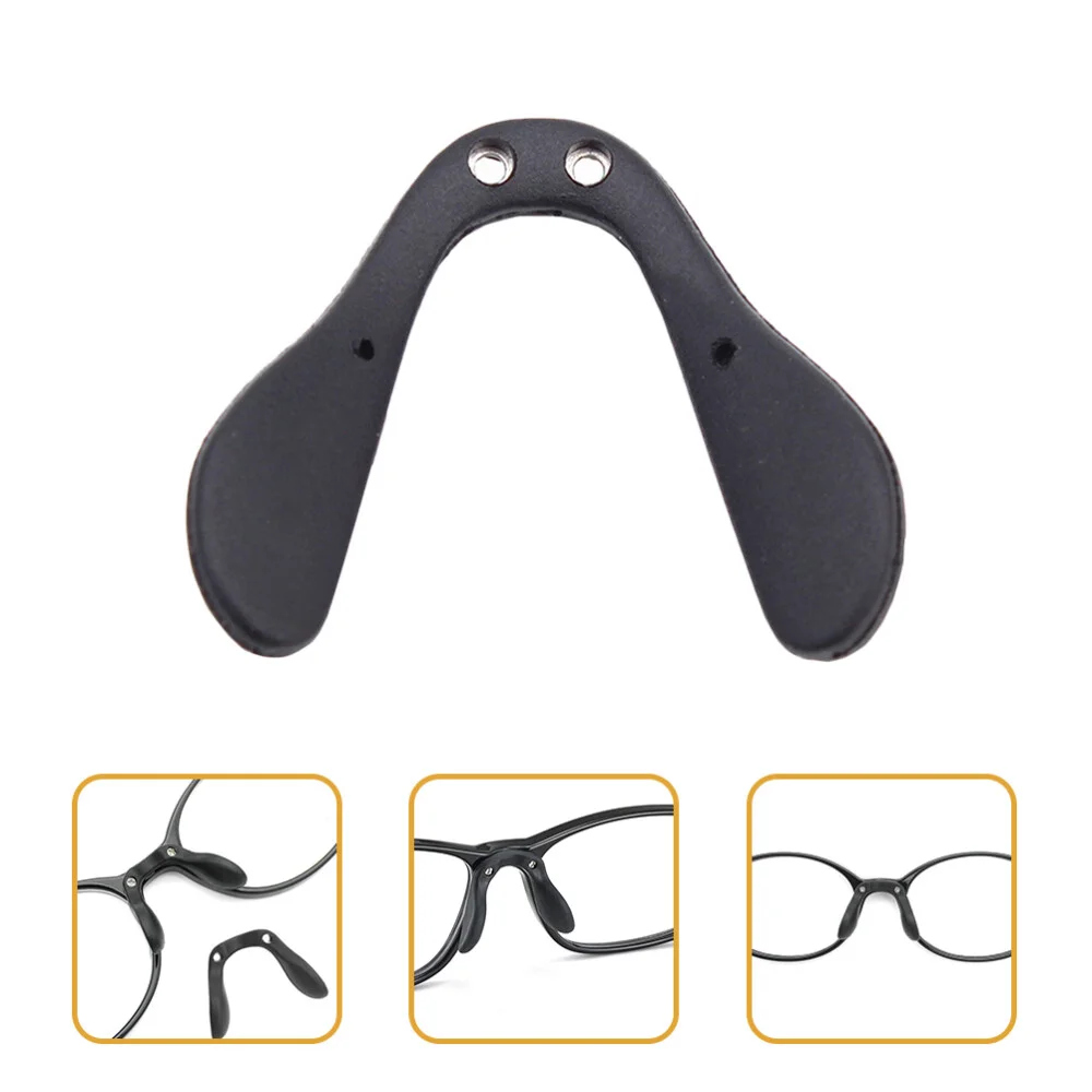 3PCS Glasses Nose Piece Replacement Eyeglasses Nose Bridge Eyeglass Nose Pads 3