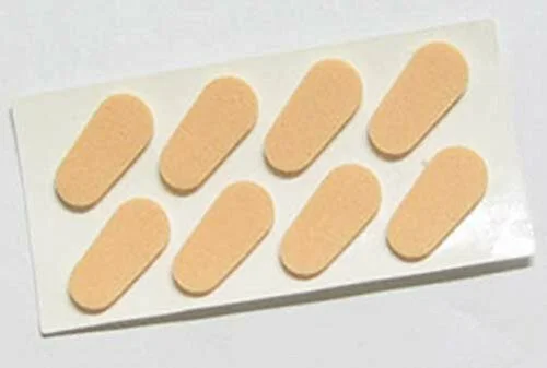 4 to 48 Pairs Adhesive Stick-On Foam Nose Pads for Eyeglasses Pink Tear Drop