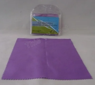4 Microfiber Eyeglass Cleaning Cloths Camera Lens Cleaner Soft won