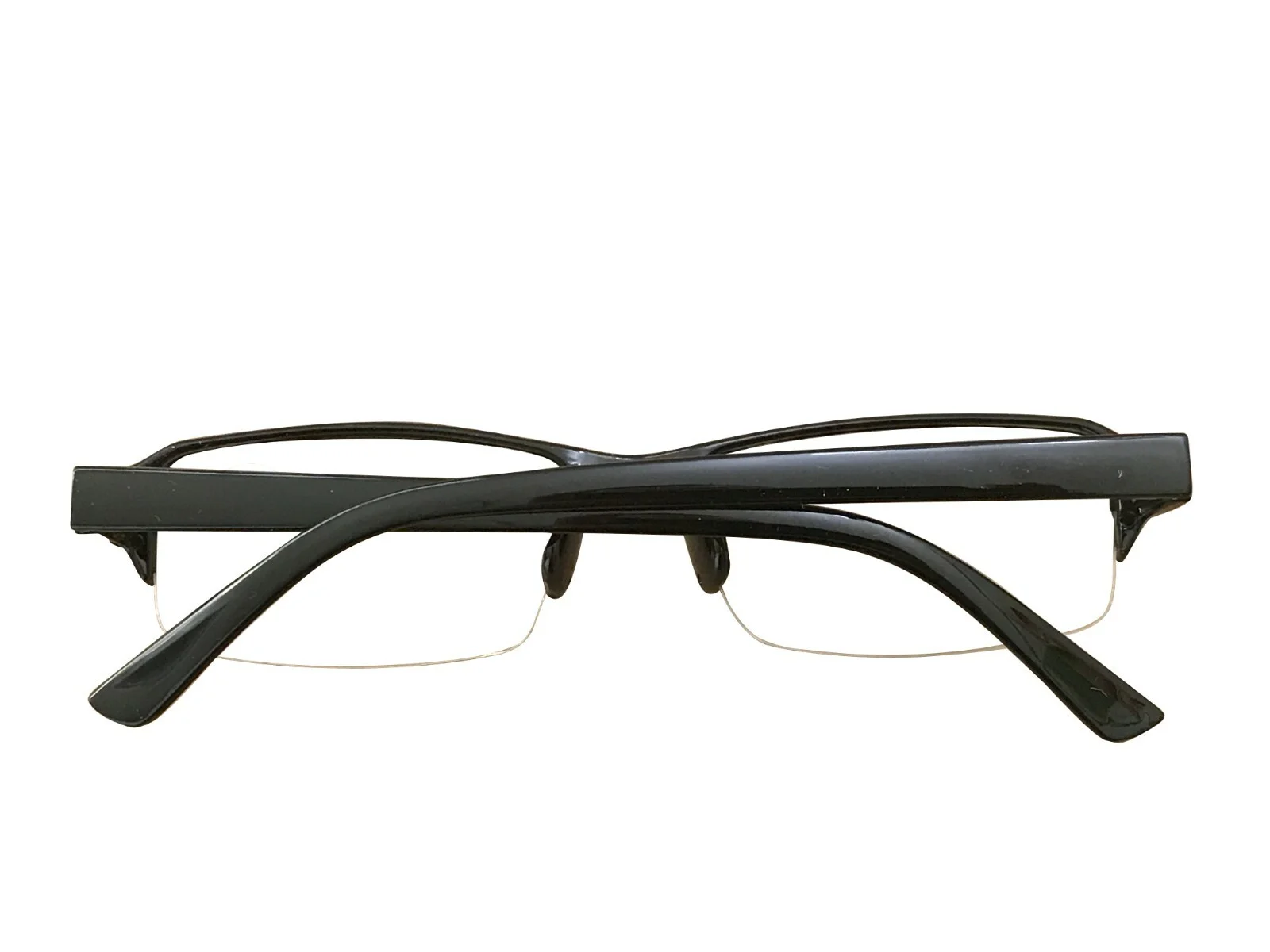 4 Pack Mens Half Frame Blue Light Blocking Reading Glasses Spring Hinge Readers 4