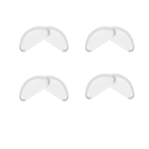 4 Pairs silicone Anti-slip Stick On Nose Pads For Eyeglasses Sunglasses Glasses 2