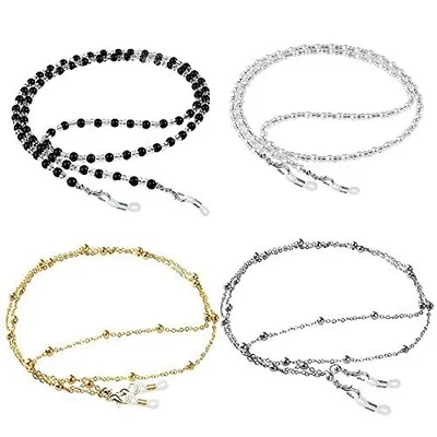 4 Pcs Eyeglass Chains for Women Eyeglasses String Holder Glasses Strap Eyewea...