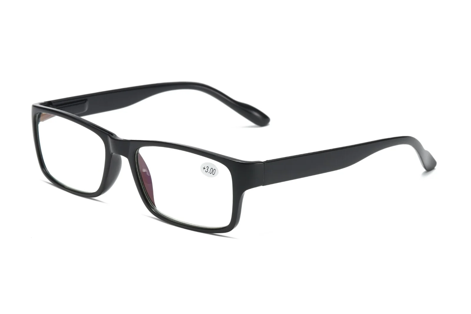 4 PK Mens Unisex Blue Light Blocking Reading Glasses Black Spring Hinge Readers 4