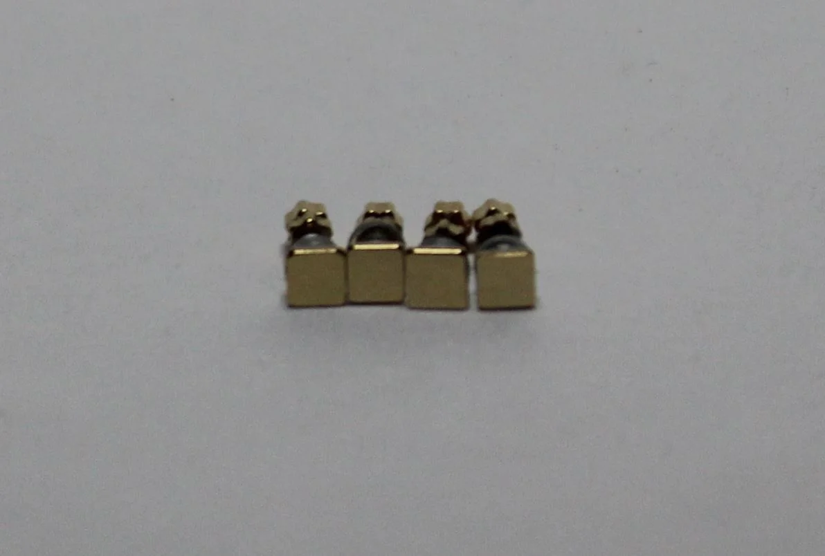 4 Replacement Screws with Bolt, Nut, Washers and Cap After Market Fits Cartier 3