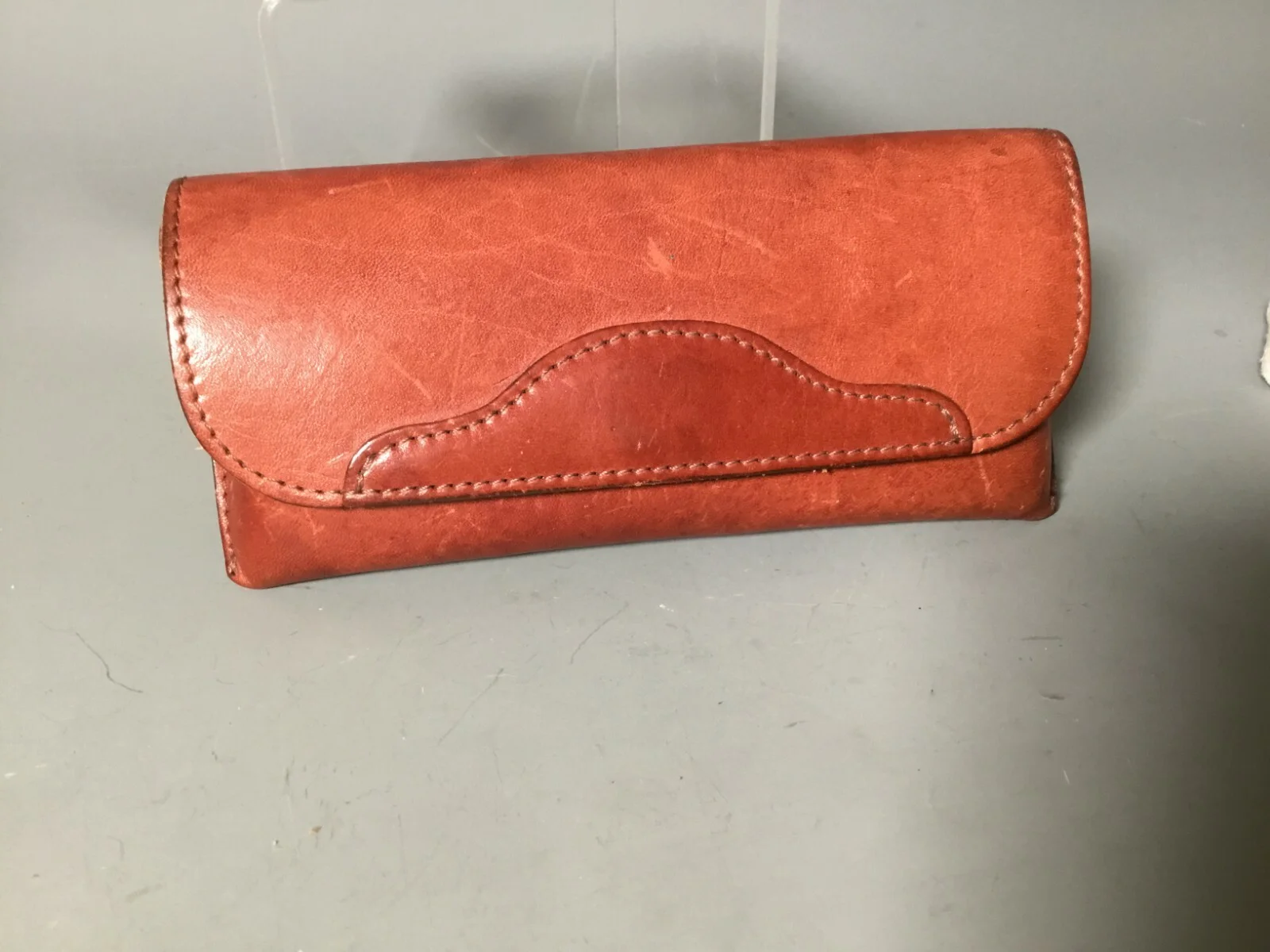 (4) Sunglasses Eyeglasses Brown Case Leather ANDREW THOMPSON CO Chattanooga, TN 2